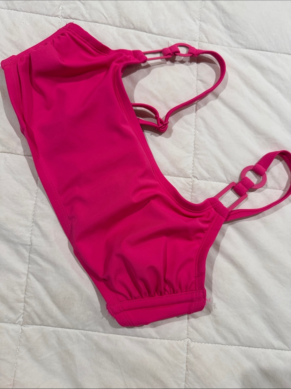 Shade & Shore Hot Pink Women's Bikini Top